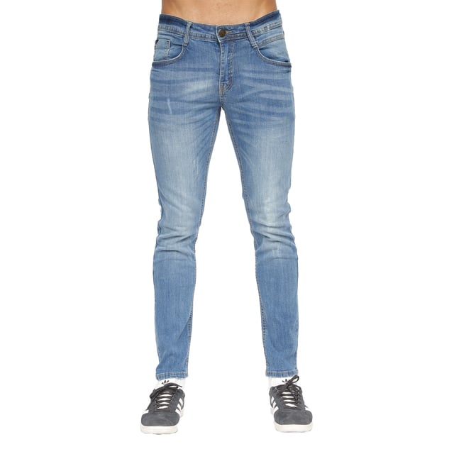 99% Cotton, 1% Elastane. Design: Logo, Ripped. Pockets: 2 Side Pockets, 1 Coin Pocket, 2 Back Pockets. Fastening: Button, Zip Fly. Belt Loops, Branded Buttons, Riveted. Fit: Slim.