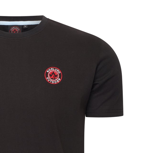 Buitenshirt Norlund in de kleur Zwart.