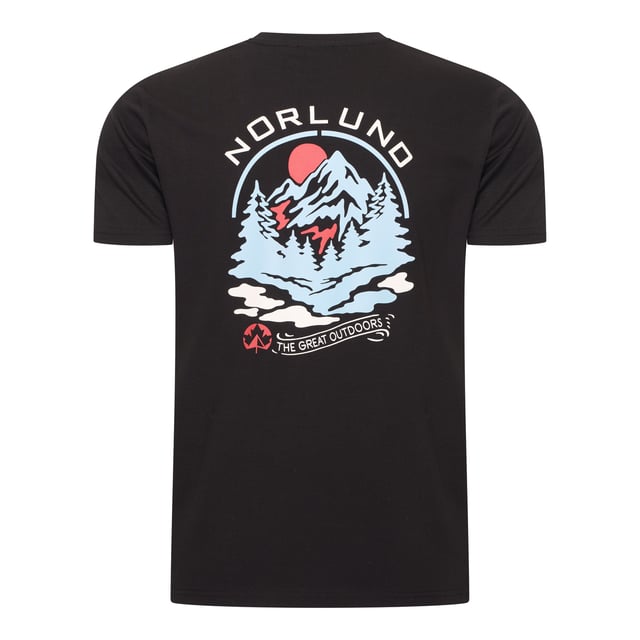 Buitenshirt Norlund in de kleur Zwart.