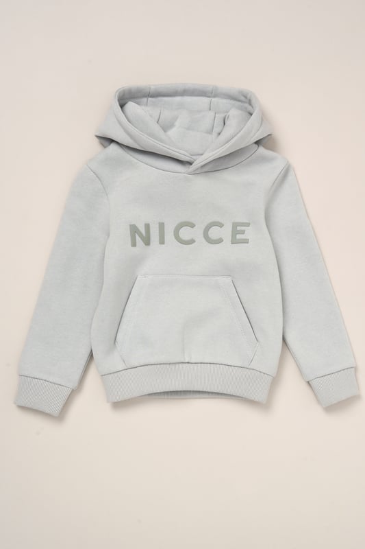 Perfect for play or winding down, this matching hoody and jogger set from Nicce offers soft comfort with a casual edge. Crafted from cosy brushed-back sweat fabric with a self-lined hood and stretchy ribbed details for a snug fit. A flat cotton drawcord adds a functional finish.
