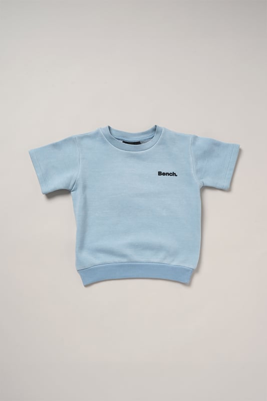 This comfy 3-piece set from Bench includes a short sleeve sweatshirt, matching brushed sweat shorts and soft sports crew socks - designed for easy everyday wear. Made from breathable fabric with stretch ribbed trims and an elasticated waistband for a flexible fit. A versatile outfit choice that blends comfort, movement and style.