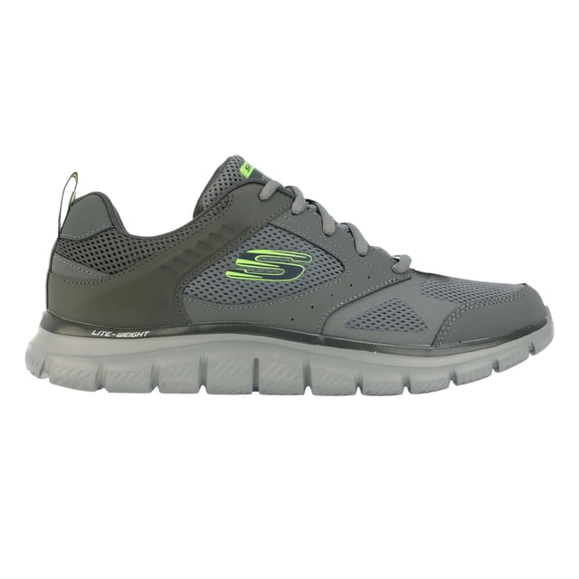 Bovenstuk: Gecoat leer, Synthetisch. Voering: Textiel. Binnenzool: Kussen, Memory Foam. Buitenzool: Flexibel, Rubber, Tractiegrip. Hiellus, Gevoerde enkel, Gevoerde tong, Treklipje, Versterkte hiel. Vlakke. Snit: Laag. Ontwerp: Logo, Tekst. Teenstijl: Rond. Sluiting: Vetersluiting.