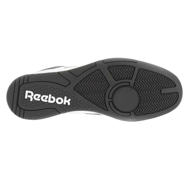 Reebok - Herren/Damen Unisex Sneaker "BB 4000 II", Leder (Weiß/Schwarz) Obermaterial: Leder. Marke: Reebok. Futterstoff: Stoff. Mittelsohle: EVA (Ethyl-Vinylacetat). Laufsohle: Cupsohle, Gummi. Ösen: 5. TPU Ösen. Absatz: Flach. niedrig geschnitten. Design: Logo, Seitenstreifen. Zehenstil: Rund. Zum Schnüren.