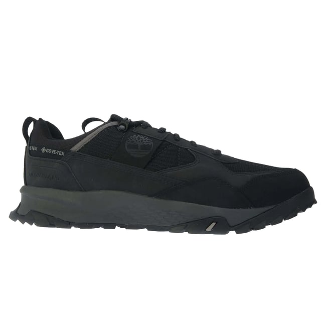 Obermaterial: Gore-Tex, Leder. Marke: Timberland. Futterstoff: Polyester. Mittelsohle: EVA Schaum, Geformt. Laufsohle: Sohle mit hohem Profil, Gummi. Gewebetechnik: langlebig, Wasserfest. Atmungsaktiv, Eingenähte Lasche, Fersenstoßdämpfer, Anziehlasche, Zehenpuffer. Absatz: Flach. niedrig geschnitten. Design: Logo, Aufschrift. Zehenstil: Rund. Zum Schnüren.