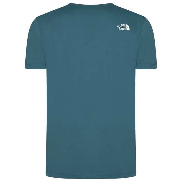 Refresh your everyday look with this men's Fine Box T-Shirt from The North Face. this exclusive tee is cut from soft cotton fabric for total comfort. It features short sleeves with a ribbed crew neckline and is finished up with a box logo and half dome logo