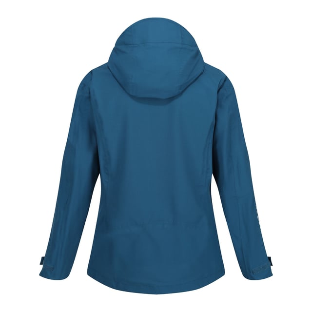 Materiaal: Gerecycleerd polyester. Stof: Ripstop, Stretch. Ontwerp: Logo, eenvoudig. Stoftechnologie: Ademend, Duurzaam, DWR Finish, Isotex 15000, Lichtgewicht, Waterafstotend, Waterdicht, Winddicht. Halslijn: Kap, staande kraag. Manchet: Haak en Lijn Riem. Mouwtype: Met lange mouwen. Getapete naden, Mesh panelen onder de armen, Ritsen onder de armen. Kapkenmerken: Verstelbaar, Gegroeid op Kap, Technisch. Zakken: 2 Onderzakken, 1 Binnenzak, Ritssluiting. Bevestiging: Volledige ritssluiting. 10000g/m²/24hrs. 8 UK: 32 in. 10 VK: 34 in. 12 VK: 36 in. 14 VK: 38 in. 20 VK: 45 in. 18 VK: 43 in. 16 VK: 40 in.