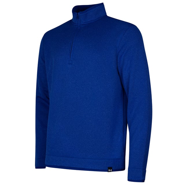 88% Cationic Dyeable Polyester, 12% Polyester. Fabric: Fleece, Stretch. Design: Plain. Fabric Technology: Fluorine Free, Lightweight, Water Repellent. Neckline: Funnel Neck. Sleeve-Type: Long-Sleeved. Fastening: Quarter Zip. S: 36 in. M: 40 in. L: 44 in. XL: 48 in. XXL: 52 in. 3XL: 54 in.