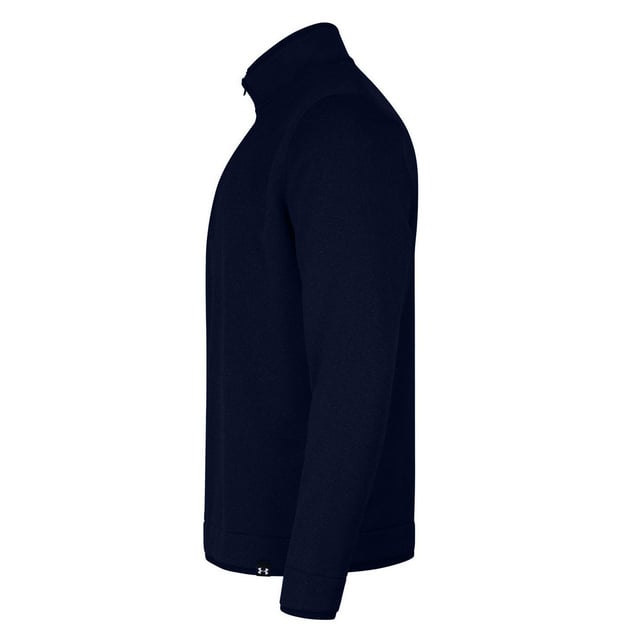 88% Cationic Dyeable Polyester, 12% Polyester. Fabric: Fleece, Stretch. Design: Plain. Fabric Technology: Fluorine Free, Lightweight, Water Repellent. Neckline: Funnel Neck. Sleeve-Type: Long-Sleeved. Fastening: Quarter Zip. S: 36 in. M: 40 in. L: 44 in. XL: 48 in. XXL: 52 in. 3XL: 54 in.