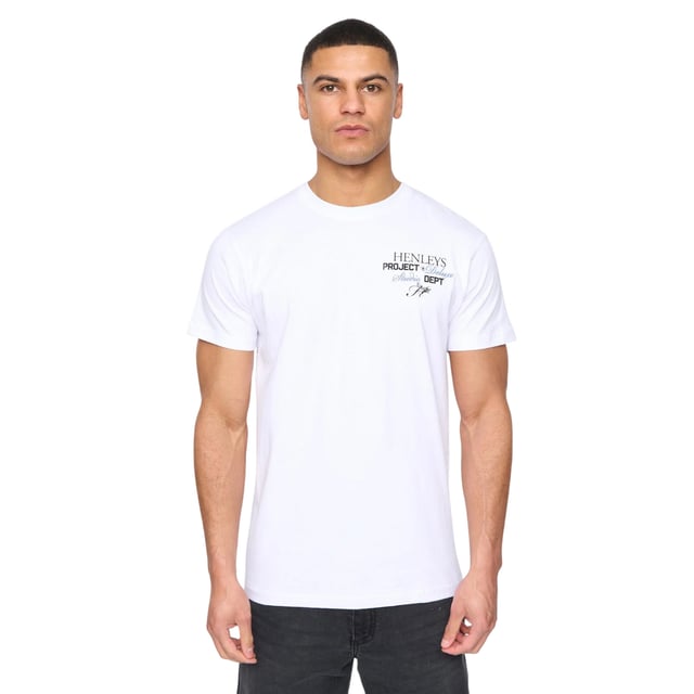 100% Cotton. Fabric: Soft Touch. Design: Back Print, Logo, Puff Print, Text. Neckline: Crew Neck. Sleeve-Type: Short-Sleeved. Fit: Regular. S: 38 in. M: 40 in. L: 42 in. XL: 44 in. XXL: 46 in.
