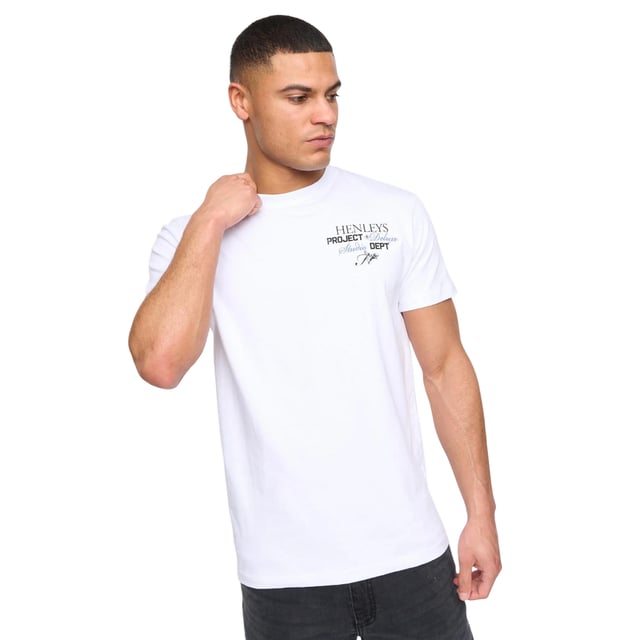 100% Cotton. Fabric: Soft Touch. Design: Back Print, Logo, Puff Print, Text. Neckline: Crew Neck. Sleeve-Type: Short-Sleeved. Fit: Regular. S: 38 in. M: 40 in. L: 42 in. XL: 44 in. XXL: 46 in.