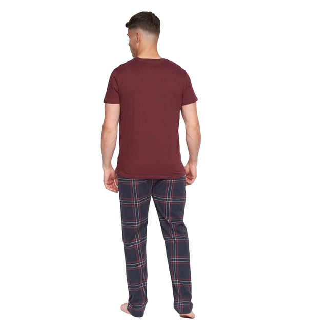 100% Cotton. Design: Checked, Plain. Pockets: 2 Side Pockets. Neckline: Crew Neck. Waistline: Elasticated. Sleeve-Type: Short-Sleeved. Fastening: Pull-On. Contents: 1 Bottoms, 1 Top.