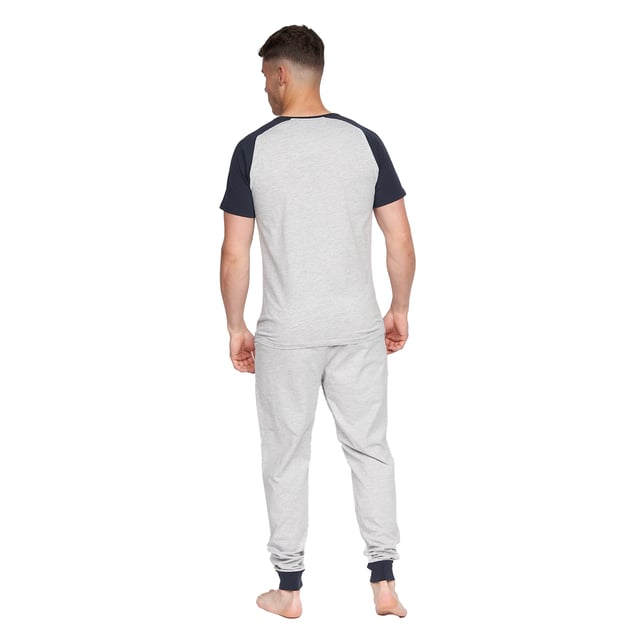 100% Cotton. Design: Logo, Text. Pockets: 2 Side Pockets. Neckline: Crew Neck. Sleeve-Type: Raglan, Short-Sleeved. Cuffed Ankle. Fastening: Pull-On.