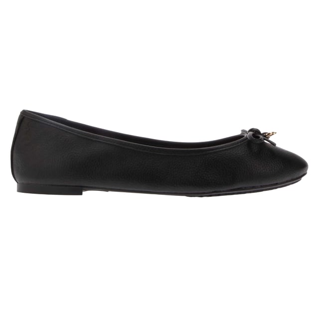 Bovenkant: Leder. Buitenzool: Rubber. Vlakke. Snit: Laag. Ontwerp: Strik, Bedel, Logo. Teenstijl: Rond. Sluiting: Slip-on.