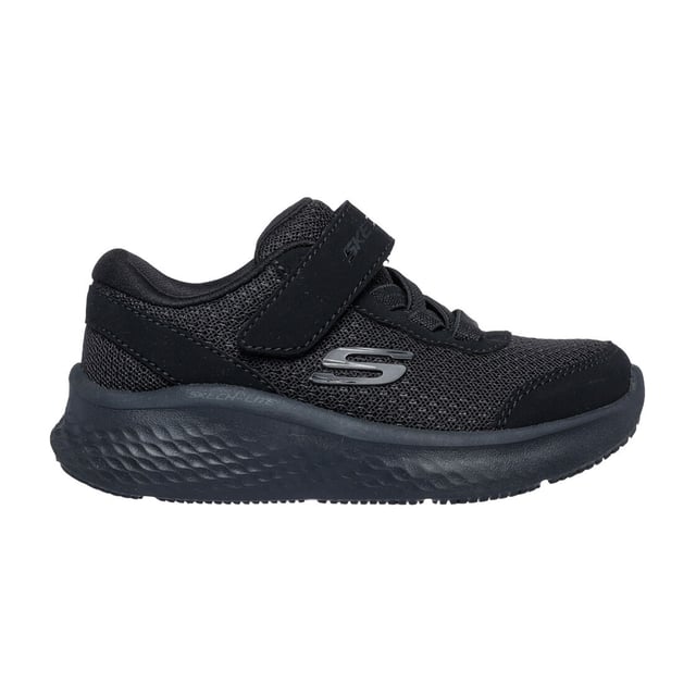 Obermaterial: Netzmaterial, Synthetischer Stoff. Marke: Skechers. Einlegesohle: gepolstert. Mittelsohle: Skech-Lite. Laufsohle: Flexibel, Traktionsgriff. Adaptiver Verschluss, Leicht, Stoßdämpfend. Absatz: Flach. niedrig geschnitten. Design: Logo. Zehenstil: Rund. Zum Reinschlüpfen, Elastische Schnürung, Klettverschluss.