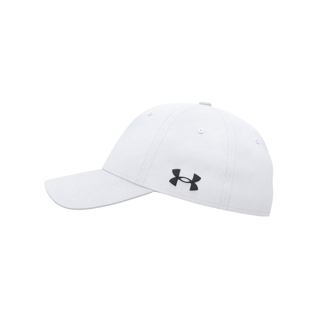 100% Polyester. Gewebetechnik: Atmungsaktiv, HeatGear, Feuchtigkeitsabweisend. Marke: Under Armour. Gewebe: Jerseyware, Weiche Haptik, Stretch. Design: bestickt, Logo, Strukturiert. 5 Ösen, 6-reihiges Nähen, Oben mit Knopf, Mit gebogenem Rand, Stretch-Schweißband.