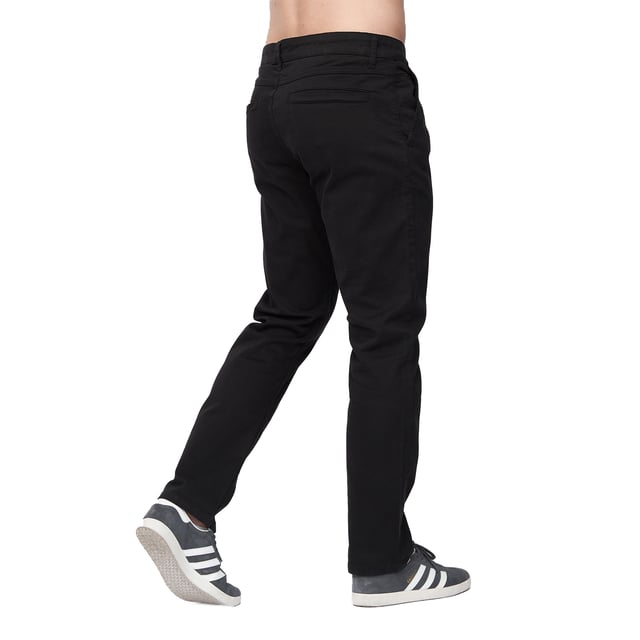 Design: Plain. Fastening: Button, Zip Fly. Fabric Technology: Lightweight. Back Yoke, Belt Loops, Twin Needle Stitching. Pockets: 2 Side Pockets, 2 Back Pockets, 1 Coin Pocket.
