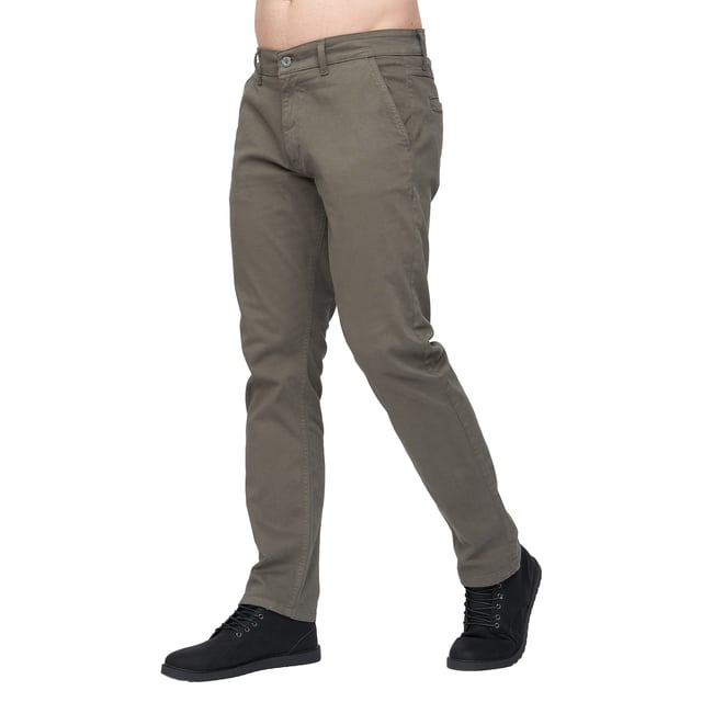 Design: Plain. Fastening: Button, Zip Fly. Fabric Technology: Lightweight. Back Yoke, Belt Loops, Twin Needle Stitching. Pockets: 2 Side Pockets, 2 Back Pockets, 1 Coin Pocket.