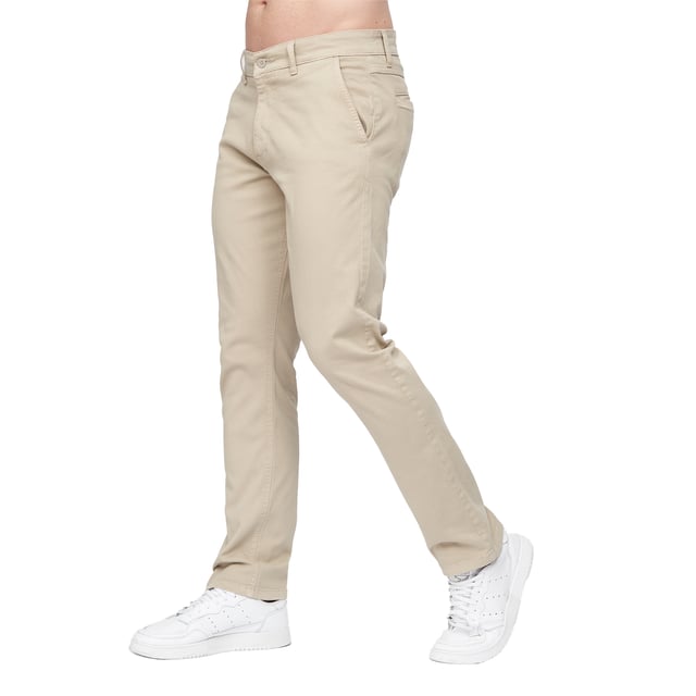 Design: Plain. Fastening: Button, Zip Fly. Fabric Technology: Lightweight. Back Yoke, Belt Loops, Twin Needle Stitching. Pockets: 2 Side Pockets, 2 Back Pockets, 1 Coin Pocket.