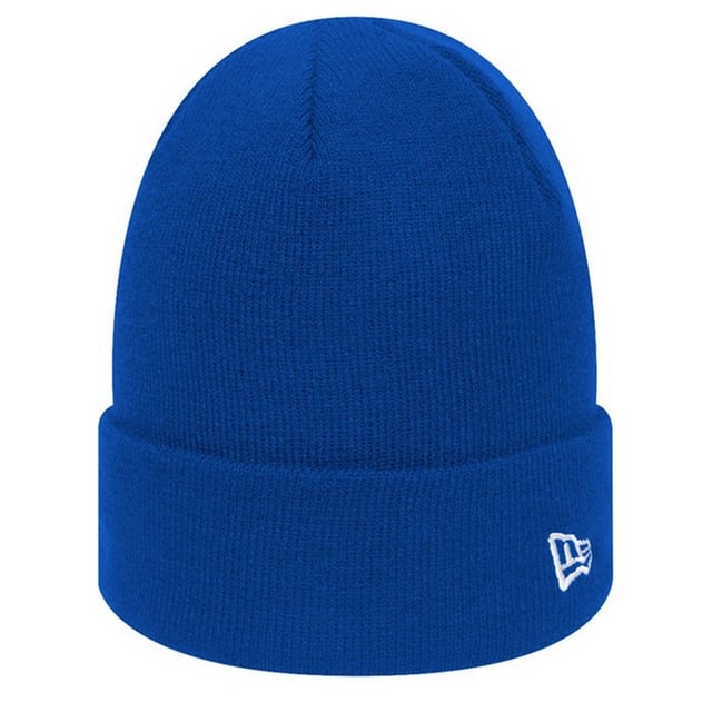 New Era Unisex Adult Flag Knitted Beanie (Royal Blue) 100% Acrylic. Design: Embroidered, Ribbed. Turned Up Cuff. 100% Officially Licensed.