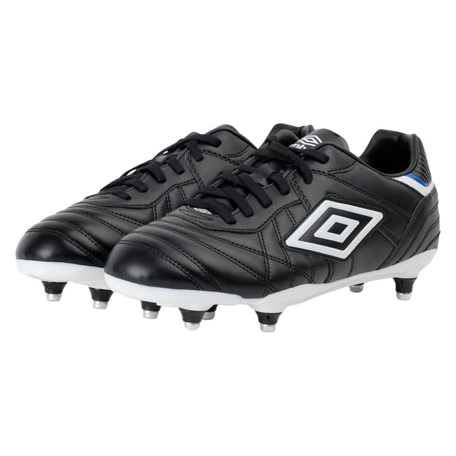 Obermaterial: Synthetischer Stoff. Marke: Umbro. Einlegesohle: Synthetischer Stoff. Laufsohle: Mit Stollen, Synthetischer Stoff. Ösen: 6. Absatz: Flach. Niedrig geschnitten. Design: Logo, Genäht. Zehenstil: Rund. Zum Schnüren. Geeignet für: Weicher Boden.