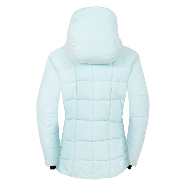 100% Recycled Polyester. Fabric: Stretch. Design: Logo, Quilted. Fabric Technology: Ared 15/30, Breathable, DWR Finish, Thermal, Waterproof. Cuff: Adjustable, Inner Stretch, Touch Fastening Tab. Chin Guard, Gel Grip, Goggle Stash With Lens Wipe, High Warmth, Inner Zip Guard, Scrim Back Panel, Snowskirt, Taped Seams. Neckline: Hooded, Standing Collar. Sleeve-Type: Long-Sleeved. Hood Features: Grown On Hood, Technical, Wired Peak. Pockets: Ski Pass Pocket, 2 Lower Pockets, Zip, 2 Internal Pockets, Stow Pocket, Mesh Lined. Fastening: Zip. Hem: Adjustable. Sustainability: Made from Recycled Materials. 6 UK: 30 in. 8 UK: 32 in. 10 UK: 34 in. 12 UK: 36 in. 14 UK: 38 in. 20 UK: 45 in. 18 UK: 43 in. 16 UK: 40 in.