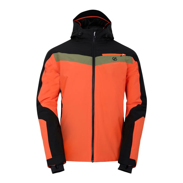 Lining: Recycled Polyester. Fabric: Stretch. Design: Contrast, Logo. Fabric Technology: ARED 30/30, Breathable, Durable, PFC Free, PFOA Free, PFOS Free, Showerproof, Water Repellent, Waterproof. Cuff: Adjustable, Touch Fastening Tab. High Warmth, Padded, Scrim Back Panel, Taped Seams. Neckline: Hooded. Sleeve-Type: Long-Sleeved. Hood Features: Concealed Toggle Adjuster, Grown On Hood, Technical. Pockets: 1 Chest Pocket, 2 Lower Pockets, Ski Pass Pocket, Zip. Fastening: Full Zip. 30000g/m²/24hrs. Waterproof Rating: 30000mm. Hem: Adjustable. Sustainability: Made from Recycled Materials. S: 38 in. M: 40 in. L: 42 in. XL: 44 in. XXL: 47 in. 3XL: 51 in. 5XL, 7XL: 56 in. 6XL: 60 in.