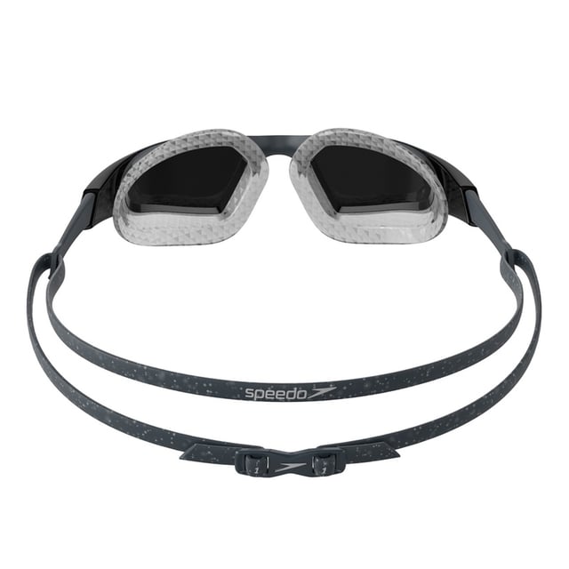 Design: Logo, Speckle. Fabric Technology: IQfit. Double Silicone Strap. 100% UV Protection, Anti-Fog, Frameless, Increased Peripheral Vision, Leak Resistant, Reduced Brightness & Glare, Reduces Skin Marks. Fastening: Adjustable Strap. Mirrored Lens. Suitable for: Outdoor Use, Racing.