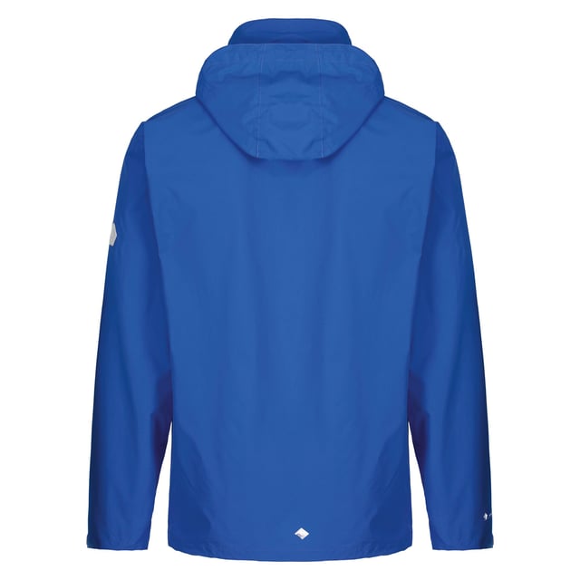 100% Polyester. Fabric: Mesh. Design: Plain. Cuff: Adjustable. Neckline: High-Neck. Hooded, Lightweight, Logo, Shockcord Hem, Soft Touch, Taped Seam, Water Resistant, Wind Resistant. Sleeve-Type: Long-Sleeved. Hood Features: Adjustable, Concealed. Length: R. Fit: R. Pockets: 2 Side Entry Pockets, 1 Inner Pocket. Fastening: Full Zip. XS: 39 in. S: 38 in. M: 40 in. L: 42 in. XL: 44 in. XXL: 48 in. 3XL: 58.5 in. 4XL: 60.5 in.