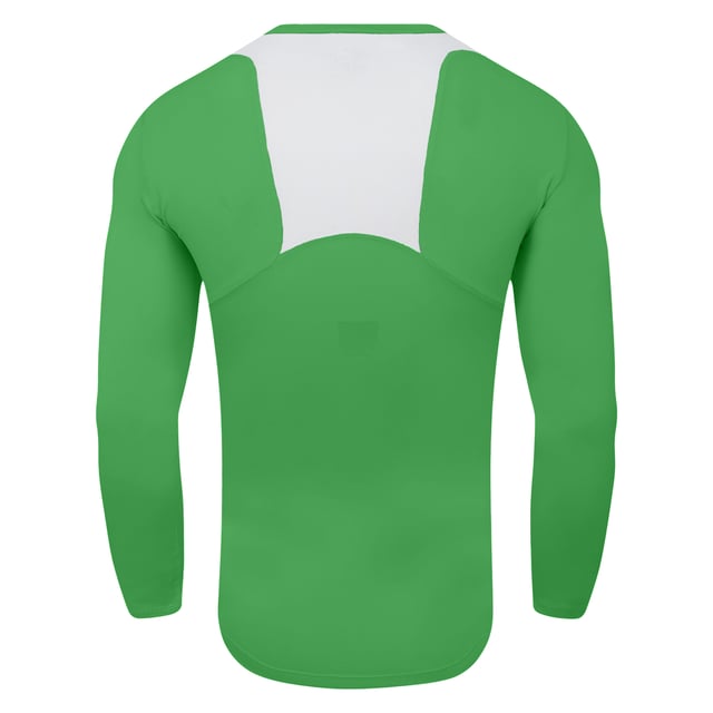 Material: Elastan, Polyester. Gewebe: Single Jersey, Stretch. Design: Gestapeltes Logo. Ärmel-Typ: Langärmelig. Ausschnitt: V-Ausschnitt. Ergonomische Nähte, Flachverriegelte Nähte, Netzrücken, Reflektierend, Belüftet.