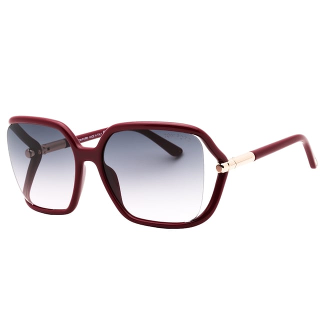 Experimenta el estilo audaz y cautivador de las gafas de sol Tom Ford, con una montura fucsia brillante y lentes ahumadas degradadas. Con un tamaño perfecto de 60 x 17 x 120, estas gafas realzarán tu look y causarán sensación allá donde vayas. Adéntrate en el mundo del lujo y la sofisticación con Tom Ford