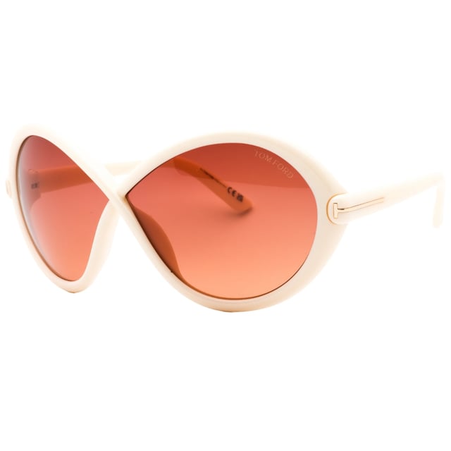 Experience true luxury with the Tom Ford Gradient Bordeaux Lensed Ivory Frame Sunglasses. Designed with impeccable craftsmanship and precision, these sunglasses exude elegance and sophistication. The unique gradient bordeaux lenses add a touch of boldness to the classic ivory frame, making them the perfect statement piece for any occasion. Trust in Tom Ford to elevate your style and make a lasting impression