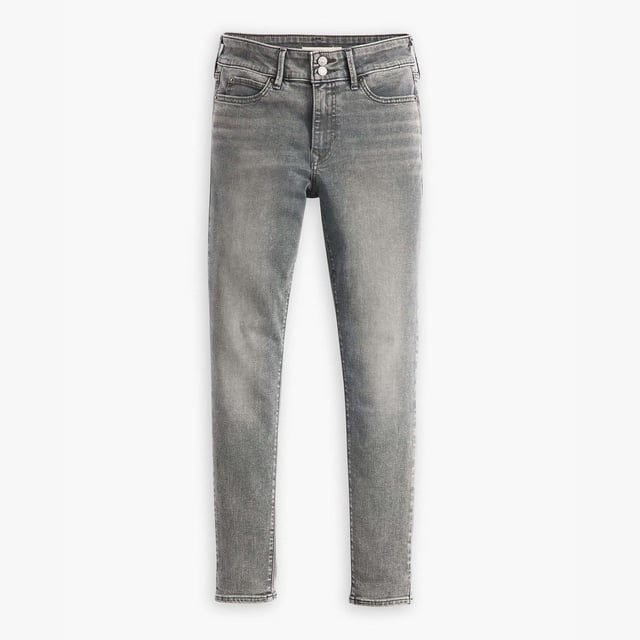 Gulp met rits.Compleet met een flatterende bredere tailleband en een dubbele knoopsluiting.5-pocket styling.Stretch.Heeft een taille-accentuerende hoge stijging.Fitted door de heup en dij.