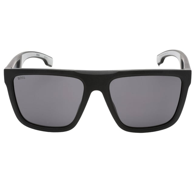 Capture the essence of style and sophistication with Hugo Boss Grey Lensed Black and Grey Detail Sunglasses. These sleek and elegant sunglasses add a touch of luxury to any outfit, perfect for those who appreciate the finer things in life. Experience the world through a new lens, with 59X18X145 measurements that provide the ultimate comfort and fit. Elevate your look and make a statement with these must-have sunglasses