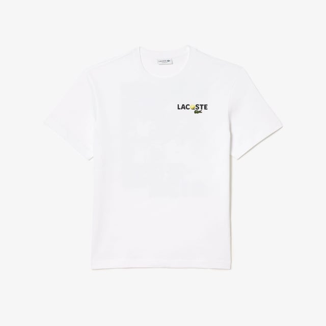 TH7363 Heavy Cotton Jersey Back Print T-shirt Organic cotton Classic  comfortable fit Heavy jersey Crew neck Embroidered crocodile on chest Heavy Cotton Jersey Back Print T-shirt Organic cotton Classic  comfortable fit Heavy jersey Crew neck Embroidered crocodile on chest