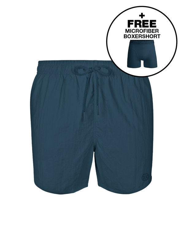 De Zwembroeken van Muchachomalo zitten als gegoten en zijn gemaakt van hoogwaardige materialen voor ultiem comfort en duurzaamheid. Met een elastische tailleband en verstelbare trekkoorden voor een perfecte pasvorm.
