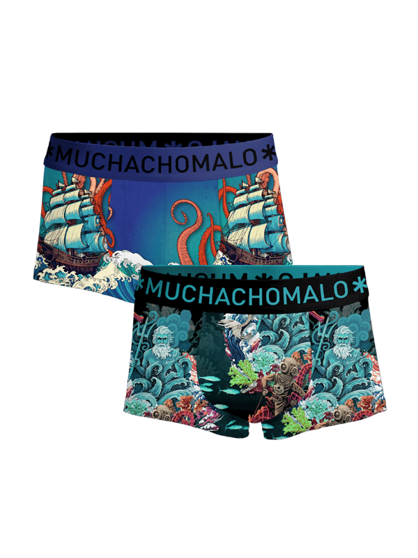 Die Boxershorts/Unterhosen von Muchachomalo sitzen wie angegossen und sind aus hochwertiger Baumwolle gefertigt. Ein weiches, elastisches Logobündchen aus Mikrofasermaterial sorgt für zusätzlichen Komfort.  Spezifikationen • Normale Passform • Flach genähte Nähte für zusätzlichen Komfort • Weiches Bündchen mit dem Muchachomalo-Logo  Pflege • Waschbar bei 30 Grad • Nicht im Trockner trocknen • Bügeln bei mäßiger Temperatur (2 Punkte)  Warum Muchachomalo? Muchachomalo arbeitet nur mit Fabriken, die BSCI- und OEKO-TEX-zertifiziert sind. Diese Fabriken haben es sich zum Ziel gesetzt, die Arbeitsbedingungen kontinuierlich zu verbessern. Sie setzen sich für das Recht auf die Bildung von Gewerkschaften, sichere Arbeitsbedingungen und gegen Zwangs- und Kinderarbeit ein. Sie ermöglichen es auch Verbrauchern und Unternehmen, verantwortungsvolle Entscheidungen zu treffen, die unseren Planeten für zukünftige Generationen schützen.