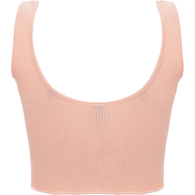Main: 94% Polyamide, Main: 6% Elastane Womens South Beach Fitness Seamless Ruffle Hem In Pink