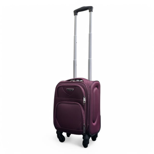 Upgrade uw reisuitrusting met deze stijlvolle en praktische koffer voor onder de stoel. Gebouwd voor duurzaamheid, extra ruimte en soepele mobiliteit, is het de perfecte metgezel voor elke reis. Kenmerken: • Premium Soft Shell Protection - Gemaakt van Premium Nylon, slagvast materiaal om uw bezittingen te beschermen tegen stoten en vallen. • Geïntegreerd combinatieslot - Elke koffer heeft een ingebouwd slot om uw spullen veilig te houden en tegelijkertijd te voldoen aan de reisbeveiligingsnormen. • 4-Wiel Spinner Systeem - Glijd met gemak door luchthavens dankzij de 360° draaiende wielen die zorgen voor soepele, stabiele beweging. • Lichtgewicht constructie - Ontworpen om sterk maar licht te zijn, waardoor tillen en dragen moeiteloos is zonder in te leveren op duurzaamheid. Afmetingen en specificaties: Onder de stoel: 36 x 31 x 21 cm (uitbreidbaar tot 26 cm) | 2,05 kg | 33L Stijlvol, veilig en gebouwd om elk avontuur aan te kunnen - reis lichter en slimmer met deze alles-in-één bagageoplossing.