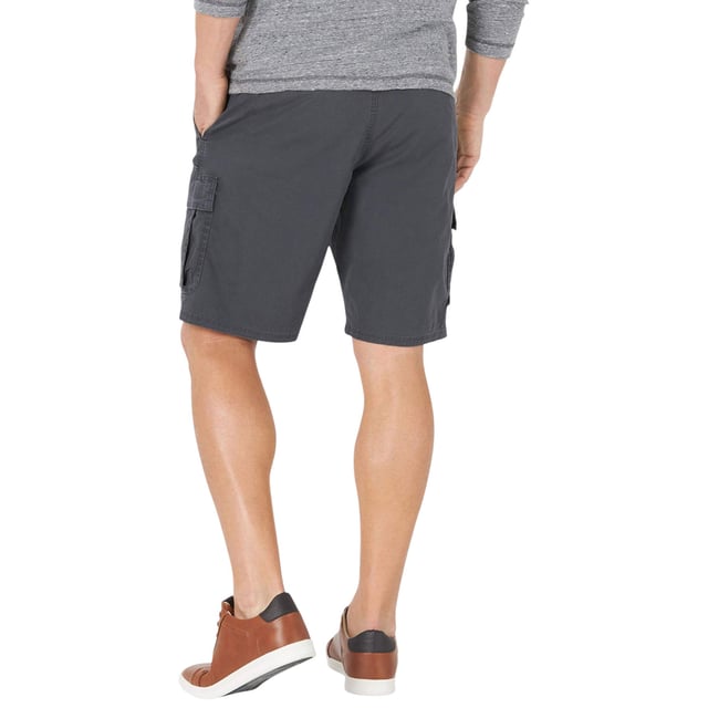 Wrangler Men's Cargo Shorts
Made in Bangladesh
Code: 112315441
Relax Fit
Body: 98% Cotton 2% Elastane
Tech Pockets
Button Closure
Zip Fly
Stretchable
Machine Washable
Relax Seat and Thigh 
Hits at Knee
Durable Flex Fabric
10'' Inseam