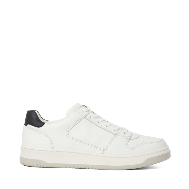 Dune Mens Til - Leather Round Toe Lace Up Trainers Designed for men who appreciate understated styles, Til is a must-have staple this season. Crafted from premium leather, these contemporary trainers feature a sleek lace-up fastening and a durable rubber sole for long-lasting comfort. With a focus on quality craftsmanship and modern versatility, Til is the perfect go-to for effortless everyday wear.