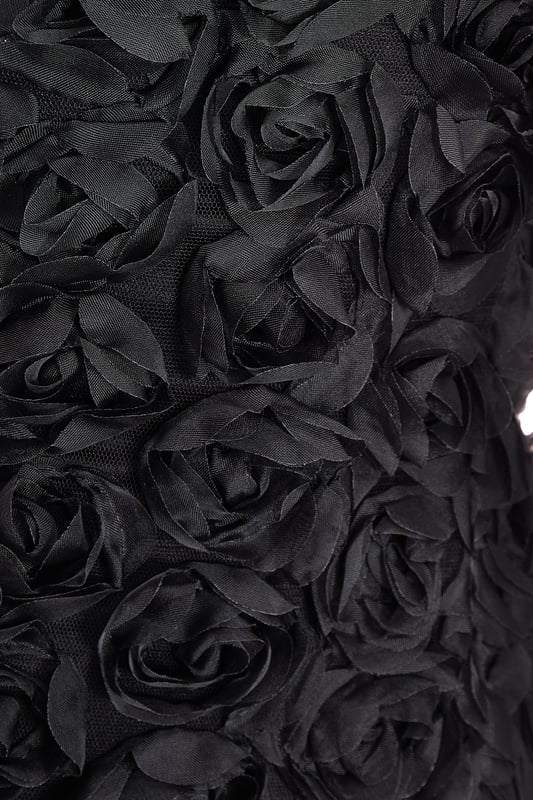 - Asymmetric neckline - 3d floral detail - Cut out detail - Zip closure - Model height: 5'6" - Model wears uk 8 / us 4 / eur 36 - Always check the wash care label - Cool hand wash with mild detergent