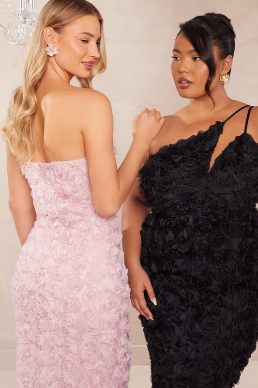 - Asymmetric neckline - Floral design - Cut out detail - Zip closure - Leg slit - Model height: 5'6" - Model wears uk 8 / us 4 / eur 36 - Always check the wash care label - Cool hand wash with mild detergent