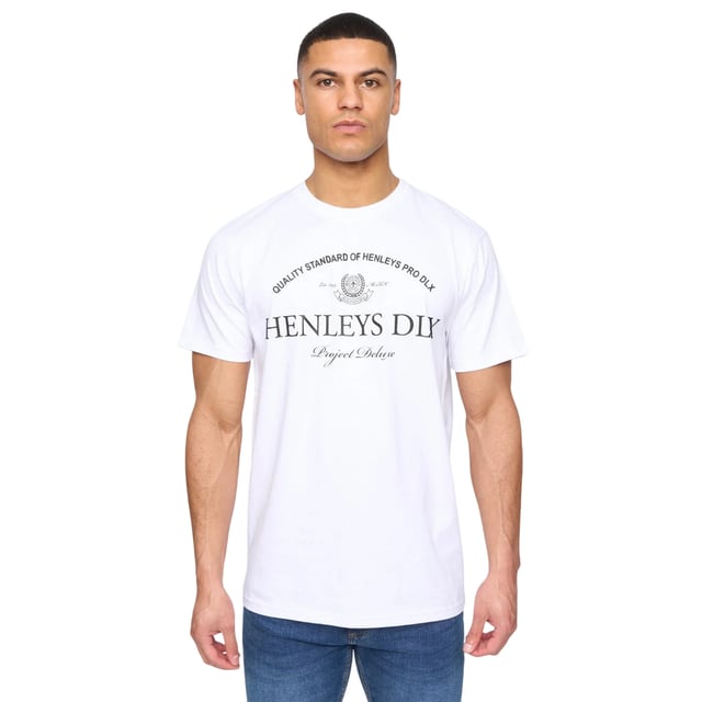 100% Cotton. Fabric: Soft Touch. Design: Printed, Text. Neckline: Crew Neck. Sleeve-Type: Short-Sleeved. Fit: Regular. S: 38 in. M: 40 in. L: 42 in. XL: 44 in. XXL: 46 in.