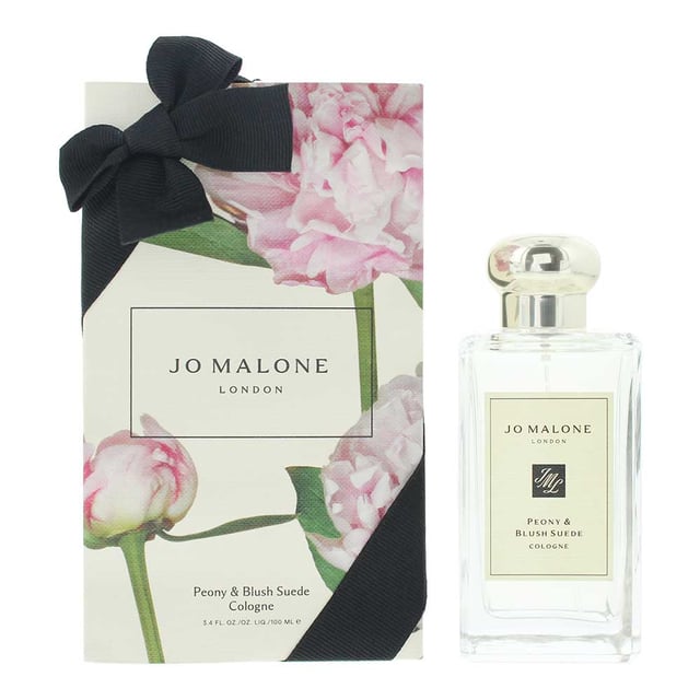 Peony And Blush Suede by Jo Malone is a Floral Fresh fragrance for women. Perfect for Spring, Summer and Fall, this fragrance is mostly worn during the day. Launched in 2013, it is romantic, flirty, and effortlessly elegant and captures the essence of charm and femininity. Created by perfumer Christine Nagel, this beloved scent is a delicate balance of lush florals and soft sensuality, perfect for both everyday wear and special occasions.

The fragrance opens with the crisp sweetness of red apple, offering a juicy and playful introduction. At its heart, peony blooms in full splendour, opulent, rosy, and fresh. Layered with the soft florals of jasmine, rose, and carnation. The base reveals a tender whisper of blush suede, giving the composition a smooth, powdery finish that feels both refined and intimate.

Housed in Jo Malone London’s iconic clear glass bottle, adorned with a rounded silver cap and a pale blush label, the presentation reflects the fragrance itself: classic, feminine, and beautifully understated.

Peony & Blush Suede is a fragrance that feels like a silk dress in a spring breeze—light, romantic, and timelessly elegant.

Top Notes: Red Apple,
Heart Notes: Carnation, Jasmine, Peony and Rose 
Base Notes: Suede

How to Apply: 
Apply it to your body warmest points, such as crease of your elbows and wrists that intensifies longevity of the fragrance. 
Avoid rubbing after application as this will reduce the longevity of the fragrance. 
For wrist application, re-apply the fragrance after hand washing.