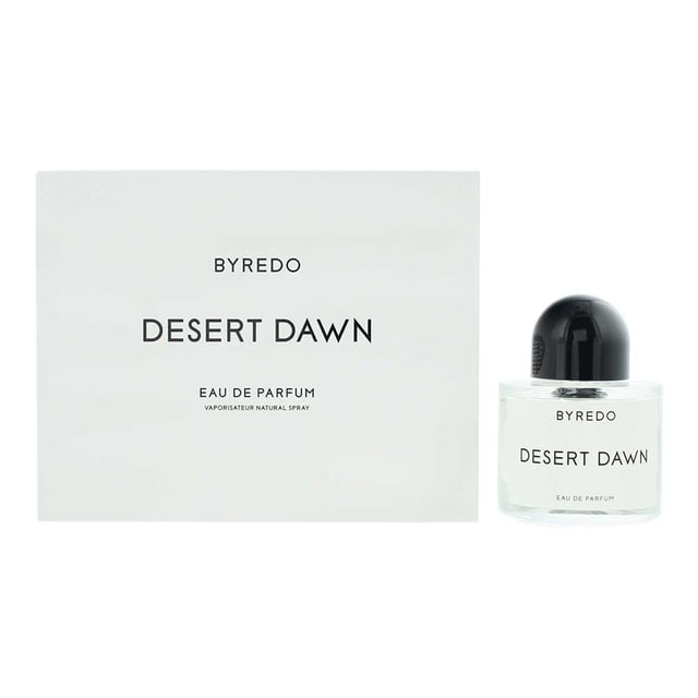 Desert Dawn by Byredo is a Woody Spicy fragrance for women and men, crafted by perfumer Jérôme Epinette and launched in 2024. This scent opens with delicate rose petals and the warm spice of cardamom, creating an inviting first impression. The heart reveals a rich woody core of cedarwood and sandalwood, complemented by the unique earthiness of carrot seeds. Finally, the base settles into a smooth and refined combination of papyrus, silky musk, and vetiver, leaving a lasting, captivating trail.