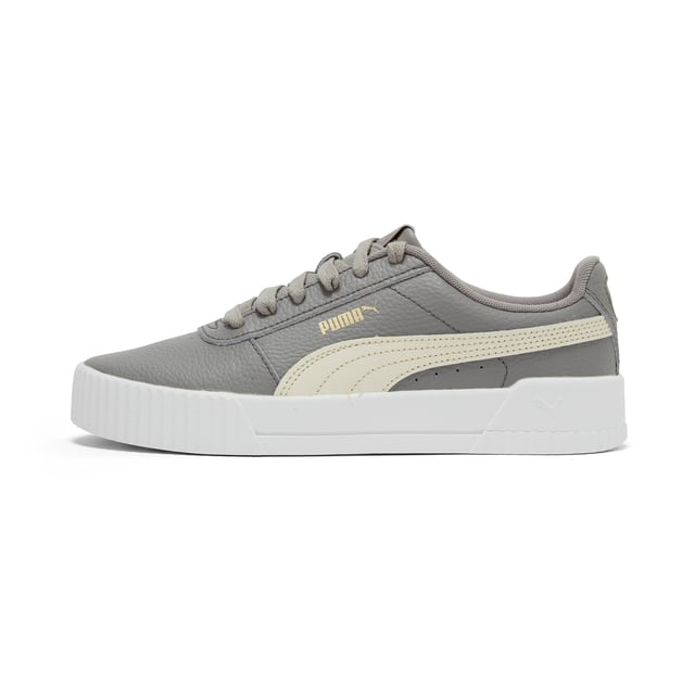PRODUCT STORY: Elevate your sneaker game with the PUMA Carina Lux L women's trainers. Crafted from high-quality leather, these stylish sneakers offer both fashion and function. The sleek design and comfortable fit make them the perfect choice for everyday wear, while the durable construction ensures long-lasting performance. Step out in style and comfort with the PUMA Carina Lux L trainers - a must-have addition to any fashion-forward wardrobe.