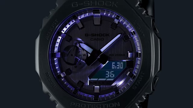 This Casio G-shock G-steel Analogue-Digital Watch for Men is the perfect timepiece to wear or to gift. It's Silver 44 mm Round case combined with the comfortable Silver Plastic watch band will ensure you enjoy this stunning timepiece without any compromise. Operated by a high quality Quartz movement and water resistant to 20 bars, your watch will keep ticking.