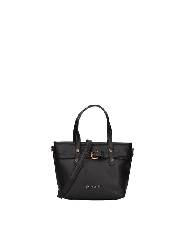 Bolso bandolera para mujer. El cierre es con cremallera. Los bolsillos internos son uno con cremallera y otro abierto. Los bolsillos externos están ausentes. Falta la correa para el hombro. El mango es de piel. Hay un compartimento interno. El material externo es 100%PU. Internamente es 100% Poliéster. Medidas: 32x28x13 cm. Producto de moda