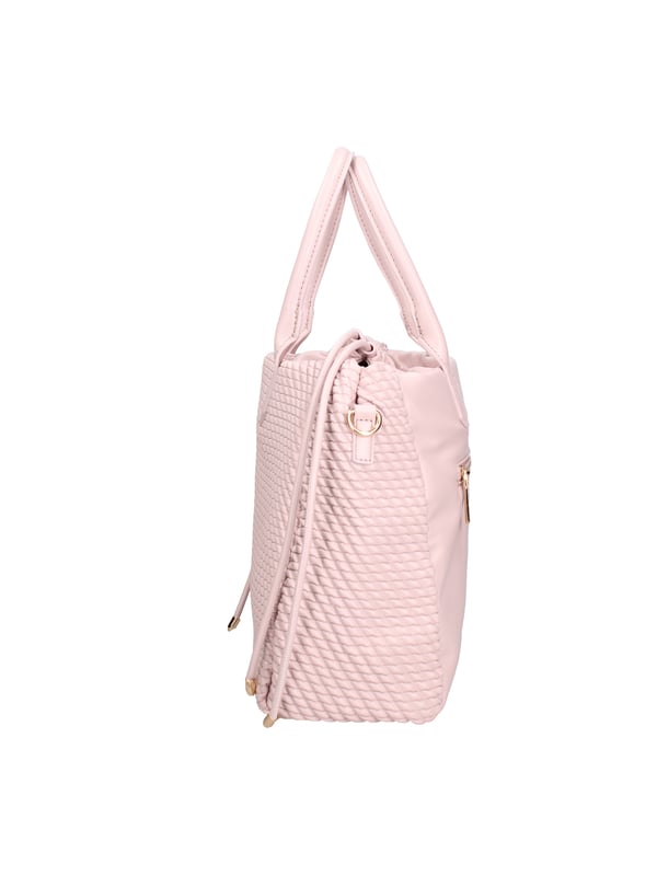 Bolso bandolera para mujer. El cierre es con cordones. Los bolsillos internos son uno con cremallera y dos abiertos. Los bolsillos externos son uno en la espalda con cremallera. La correa para el hombro es ajustable y extraíble. El mango está fabricado en PU. Hay un compartimento interno. El material externo es 100%PU. Internamente es 100% Poliéster. Medidas: 30x24x10 cm. Producto de moda
