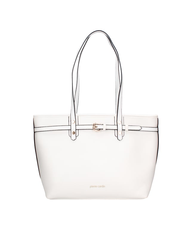 Bolso bandolera para mujer. El cierre es con cremallera. Los bolsillos internos son uno con cremallera y otro abierto. Los bolsillos externos están ausentes. Falta la correa para el hombro. El mango es de piel. Hay un compartimento interno. El material externo es 100%PU. Internamente es 100% Poliéster. Medidas: 32x28x13 cm. Producto de moda